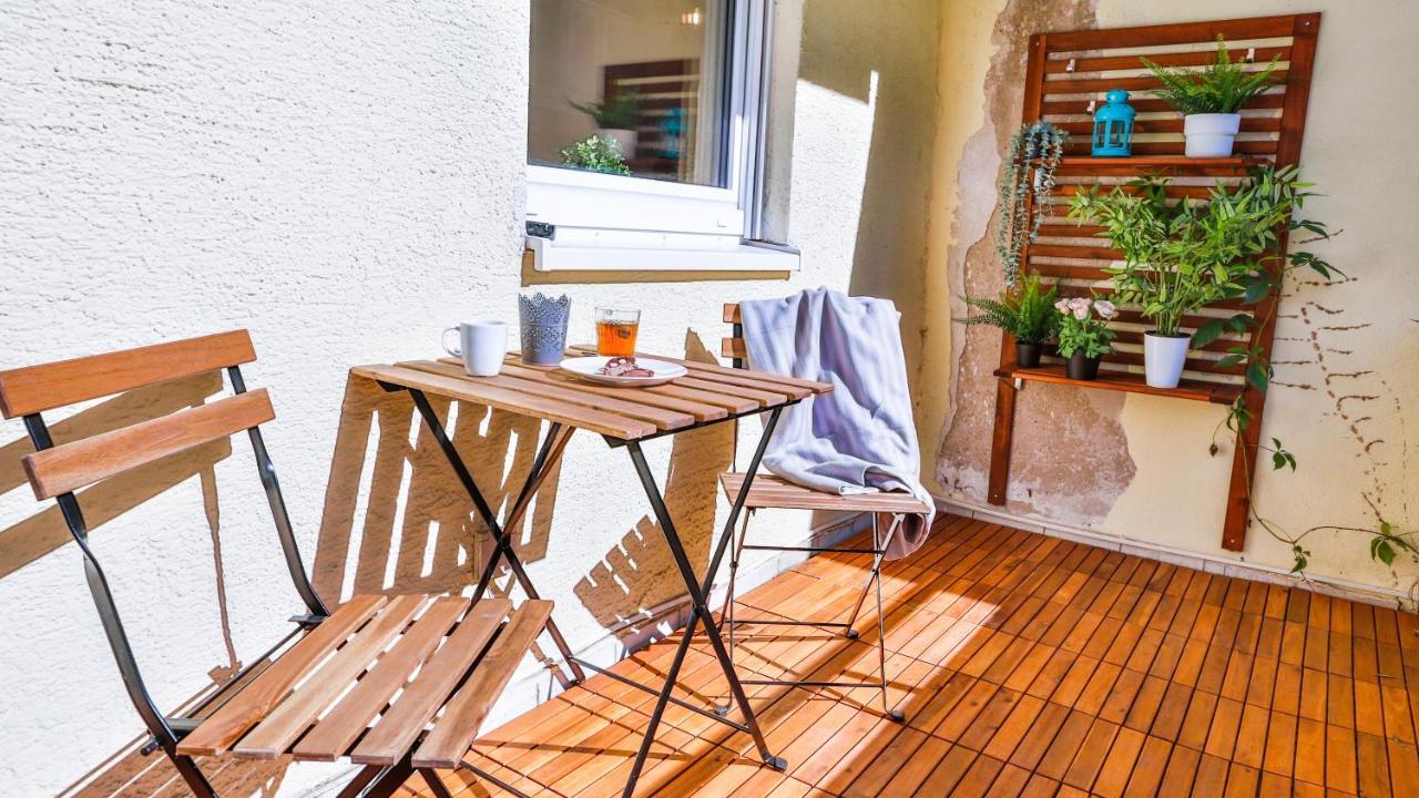 Studio Hirsch56 - Zentral-Ruhig-Terrasse-Netflix Karlsruhe Exterior foto