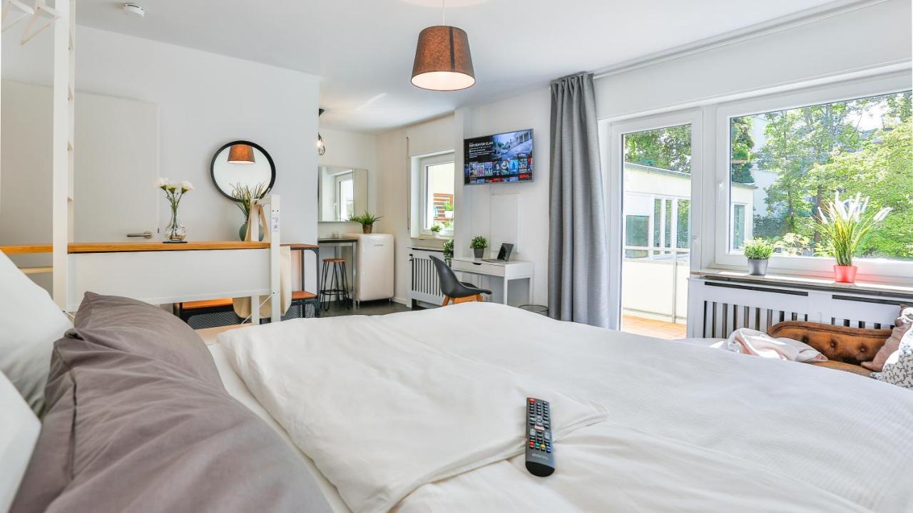Studio Hirsch56 - Zentral-Ruhig-Terrasse-Netflix Karlsruhe Exterior foto